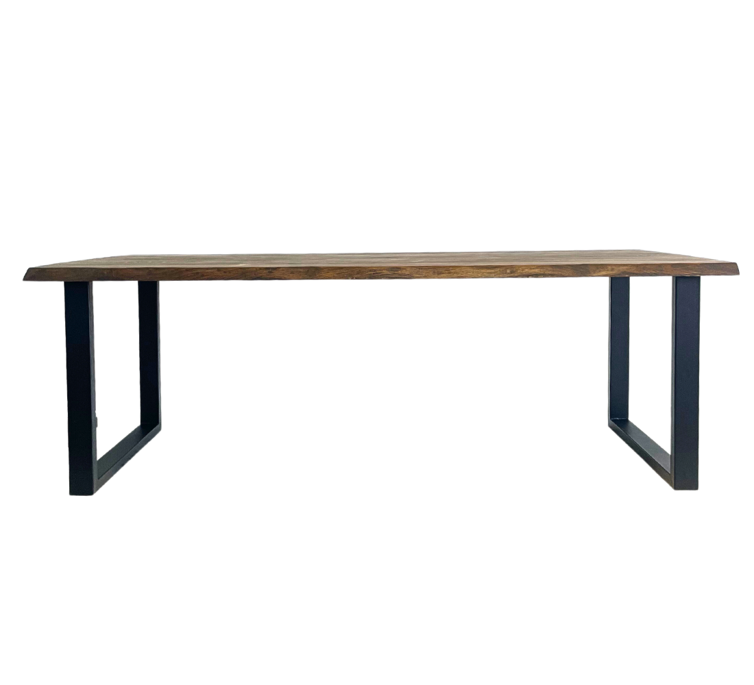 Eiken tafel boomstam - Louis